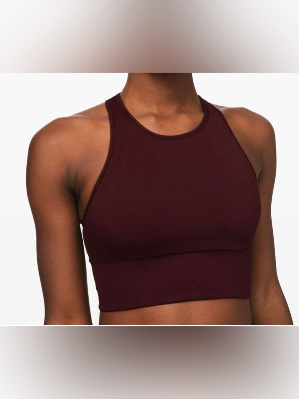 Lululemon Ebb to Train Bra Garnet 6